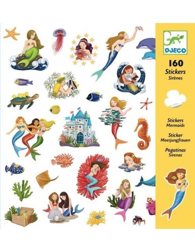 Stickers Les sirènes - Djeco