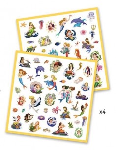 Stickers Les sirènes - Djeco 2