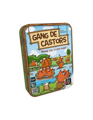Gang de castors - jeu Gigamic