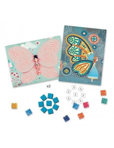 Mosaïques papillons - Djeco Mosaïques papillons - Djeco