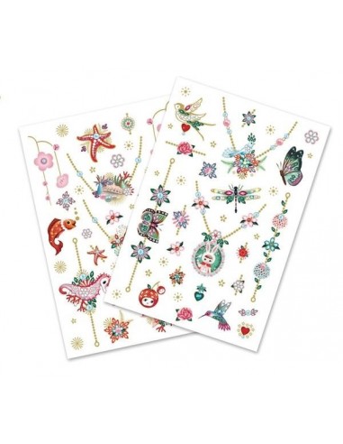 Tatouages les bijoux de Fiona - Djeco Tatouages les bijoux de Fiona - Djeco