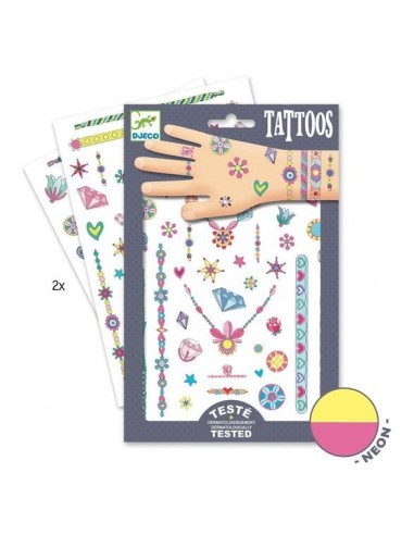 Tatouages les bijoux de Jenni - Djeco