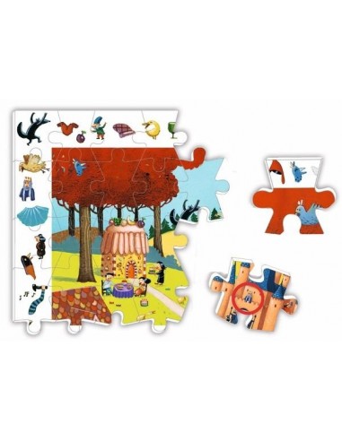 Puzzle d'observation contes - Djeco Puzzle d'observation contes - Djeco