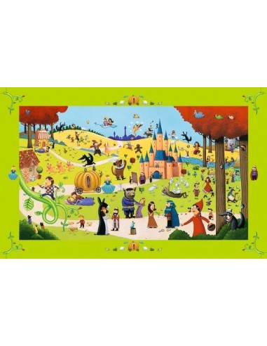 Puzzle d'observation contes - Djeco Puzzle d'observation contes - Djeco
