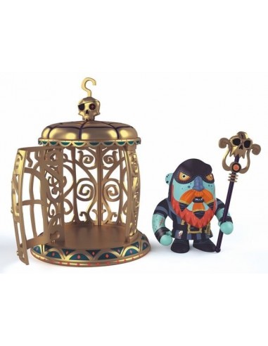 Figurine Gnomus & Ze cage pirate arty...