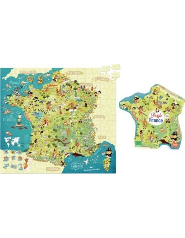 Puzzle Carte De France 300 Pièces Vilac
