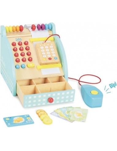 Caisse enregistreuse en bois - Vilac Caisse enregistreuse en bois - Vilac