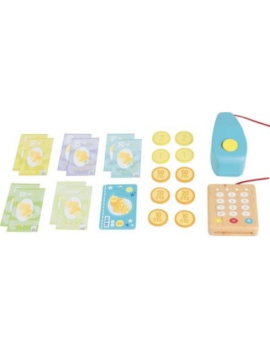 Caisse enregistreuse en bois - Vilac Caisse enregistreuse en bois - Vilac