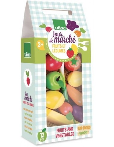 Set de fruits et légumes - Vilac Set de fruits et légumes - Vilac