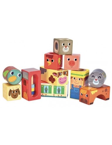 Cubes sonores de la ferme - Vilac Cubes sonores de la ferme - Vilac