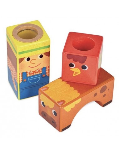 Cubes sonores de la ferme - Vilac Cubes sonores de la ferme - Vilac