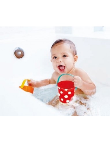 Ensemble de seaux colorés - Hape Ensemble de seaux colorés - Hape