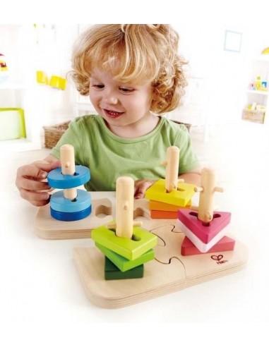 Puzzle à boutons créatifs - Hape Puzzle à boutons créatifs - Hape