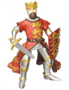 Figurine roi Richard rouge...