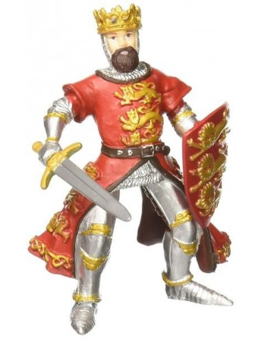Figurine roi Richard rouge - Papo