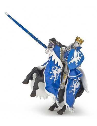 Figurine roi au dragon bleu - Papo Figurine roi au dragon bleu - Papo