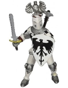 Figurine chevalier blanc au...