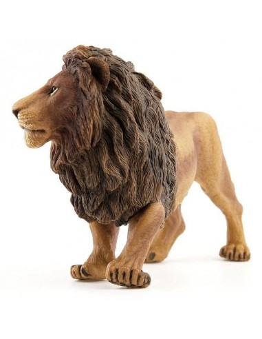 Coffre à jouets personnalisé - Lion aquarellé