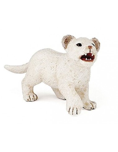 Figurine lionceau blanc - Papo