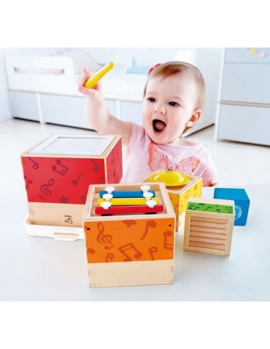 Boites musicales gigognes - Hape Boites musicales gigognes - Hape