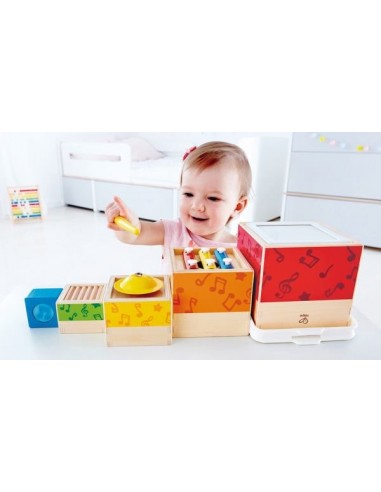 Boites musicales gigognes - Hape Boites musicales gigognes - Hape