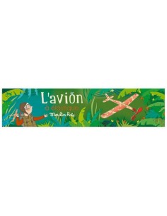Avion rouge à élastique -... 2