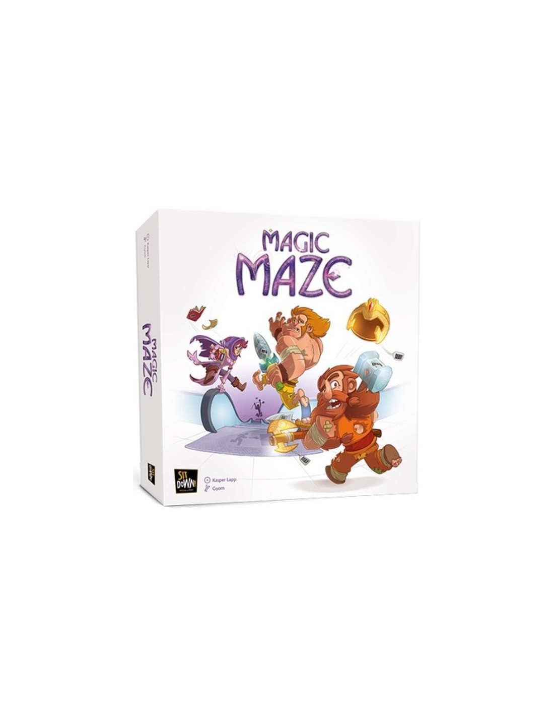 Plateau FR Ghenos Games - Magic Maze - Jeu de société Version française 