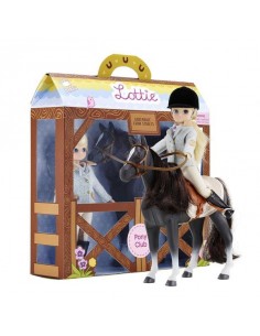 Cheval et poupée Lottie...