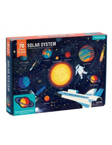 Puzzle système solaire 70 pièces