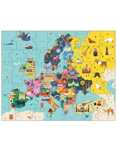 Puzzle Carte de l'Europe 