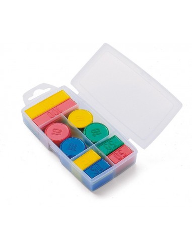Boite de 100 jetons plastique - Jeujura Boite de 100 jetons plastique - Jeujura