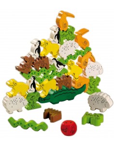 Pyramide d'animaux - jeu Haba 2