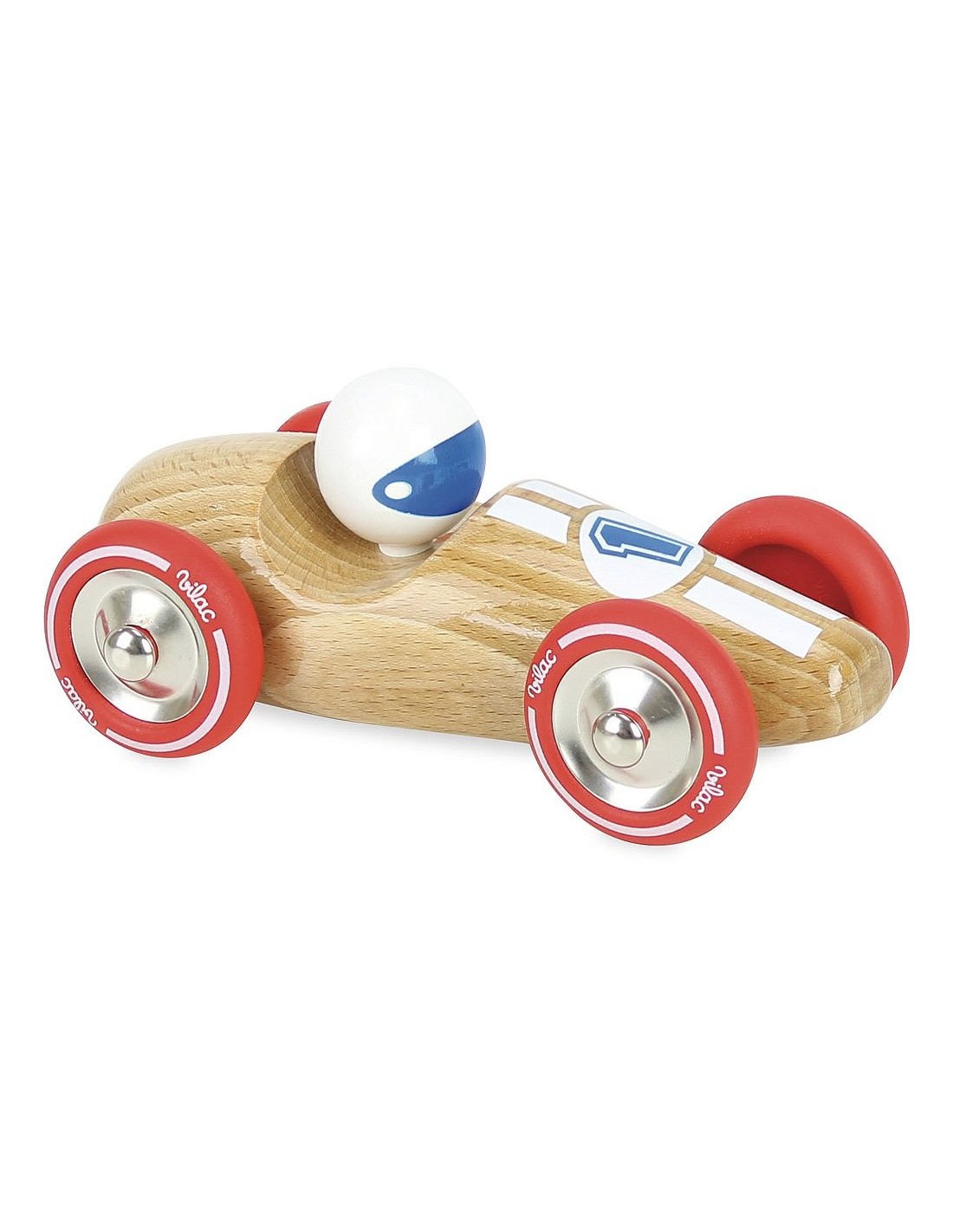 Voiture de course en bois XL - Voitures miniatures