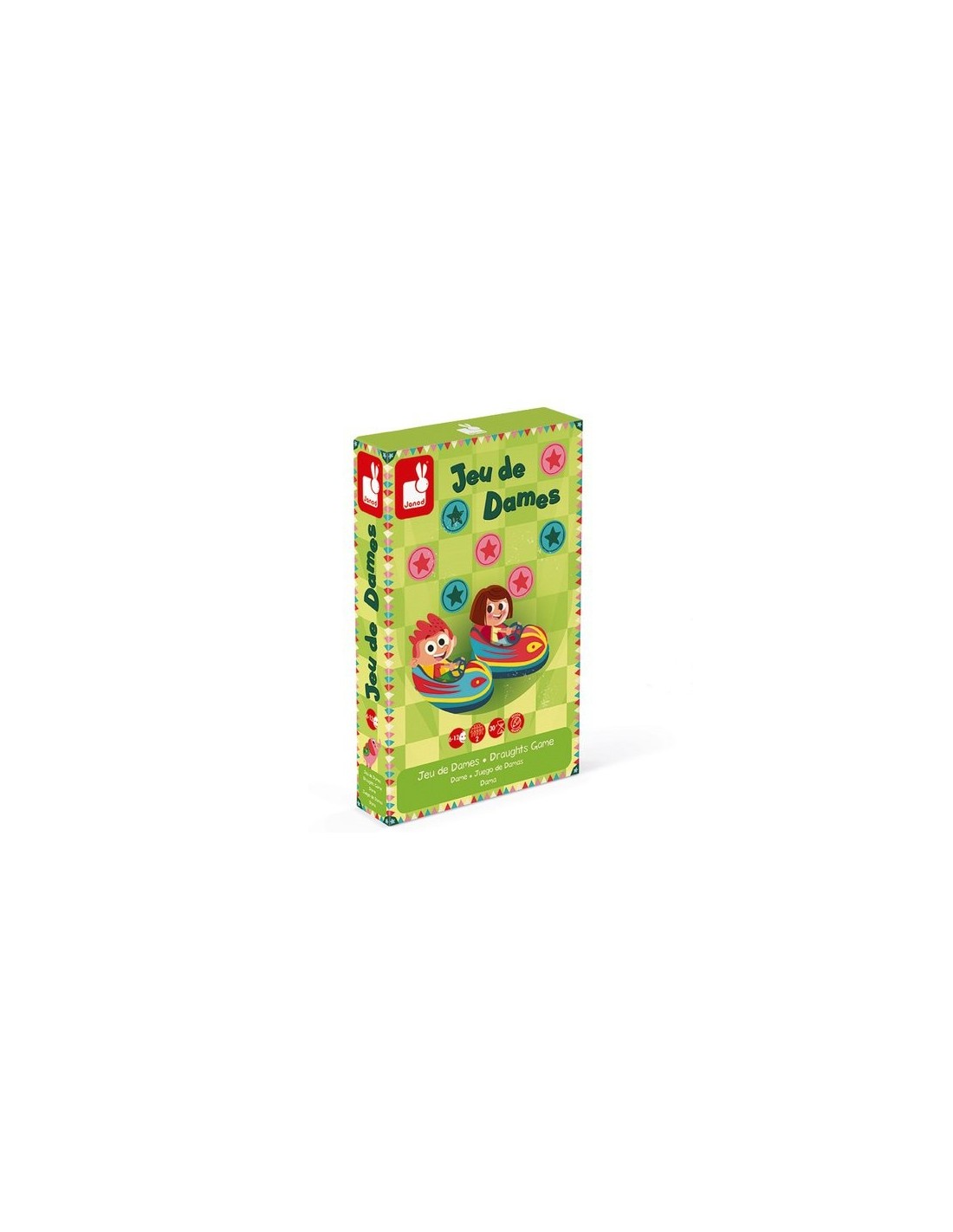 Jeu de dames carrousel - Janod