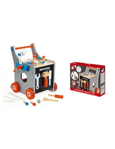 Chariot magnétique brico'kids - Janod Chariot magnétique brico'kids - Janod