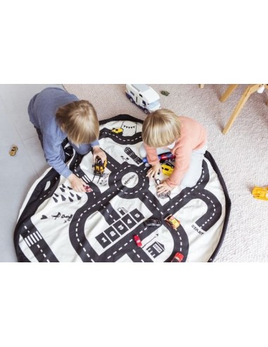 Sac à jouets roadmap - PlayandGo Sac à jouets roadmap - PlayandGo