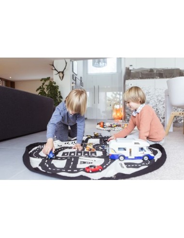 Sac à jouets roadmap - PlayandGo Sac à jouets roadmap - PlayandGo