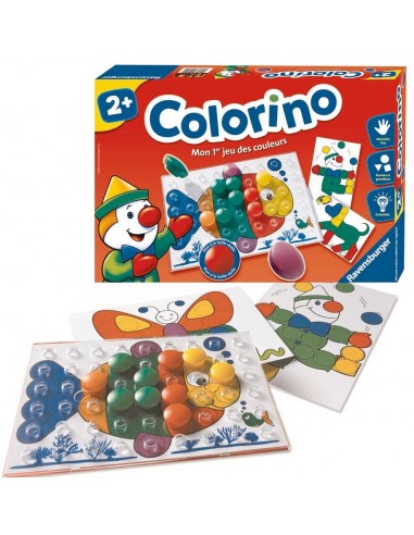 On revisite le traditionnel jeu Colorino de chez Ravensburger