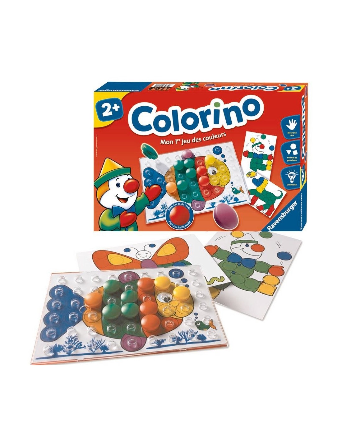 L'apprentissage des couleurs avec Colorino de Ravensburger – Mum en carton