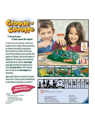 Jeu croque carotte - Ravensburger Jeu croque carotte - Ravensburger