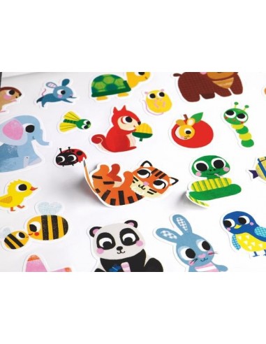 Gommettes Bebes Animaux Djeco Gommettes Bebes Animaux Djeco