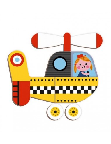 Jeu Magnetibook Bolides - Janod Jeu Magnetibook Bolides - Janod