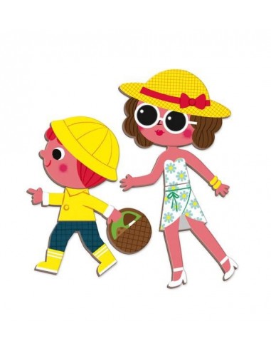 Jeu Magnetibook 4 saisons - Janod Jeu Magnetibook 4 saisons - Janod