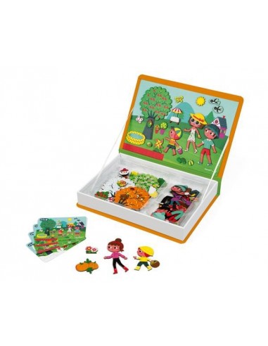 Jeu Magnetibook 4 saisons - Janod Jeu Magnetibook 4 saisons - Janod