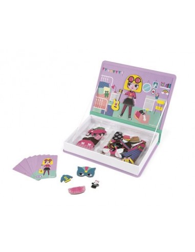 Jeu Magnetibook Fille - Janod Jeu Magnetibook Fille - Janod