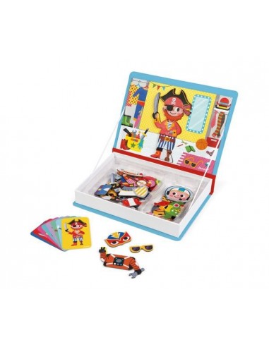 Jeu Magnetibook Garçon - Janod Jeu Magnetibook Garçon - Janod