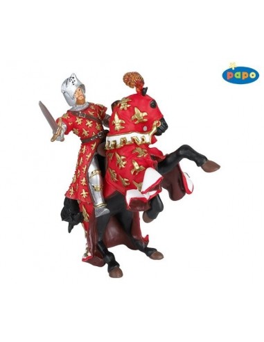 Figurine prince Philippe rouge - Papo Figurine prince Philippe rouge - Papo