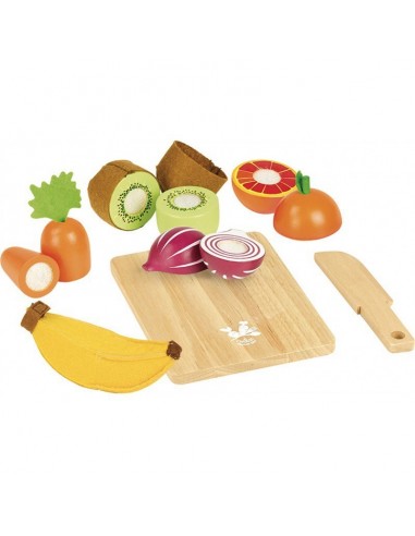 howa - Fruits et Lègumes a Découper en Bois 4867 : : Jeux