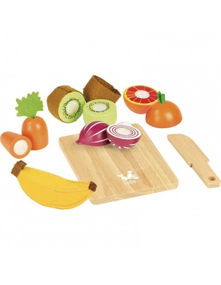 Cuisine enfant en bois Florence dinette 5 accessoires fille garçon