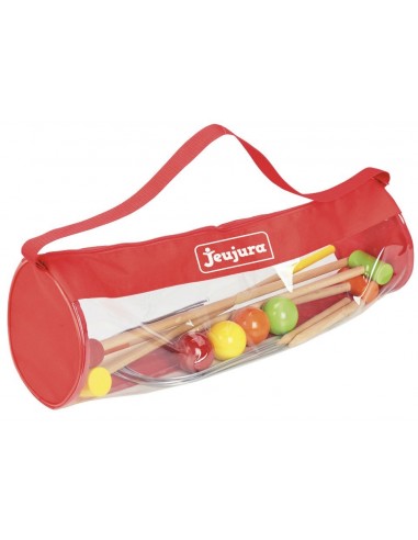Jeu de croquet en sac - Jeujura Jeu de croquet en sac - Jeujura